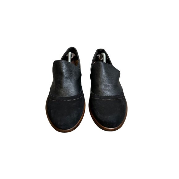 Naot Shoes Angin Loafer Womens Size 42 US 11-11.5 Black Suede Leather Slip On - Picture 7 of 14